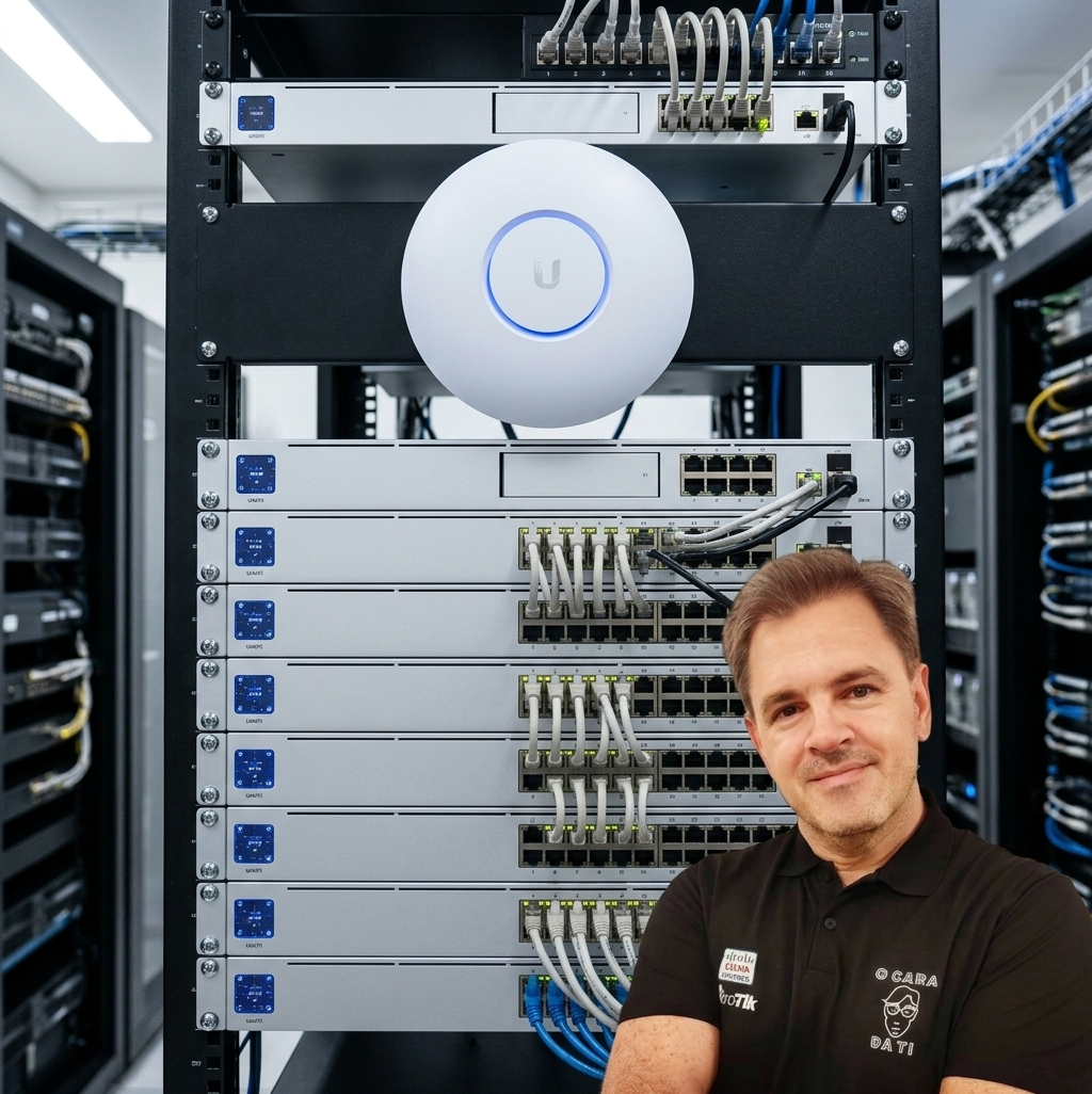 Técnico de rede WiFi e suporte de TI corporativo em São Paulo, especialista em Cisco, Mikrotik e Ubiquiti Unifi